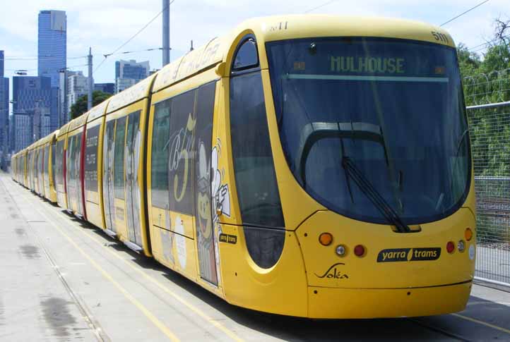 Yarra Trams Bumblebee 5 C2 Citadis 5111